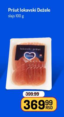 Pršut lokavski Dezele