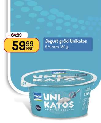 Jogurt grčki Unikatos