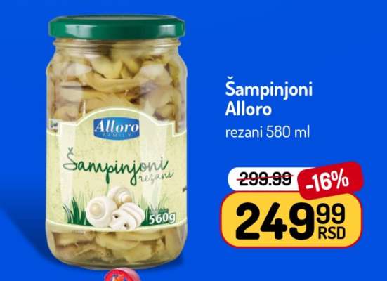 Šampinjoni Alloro