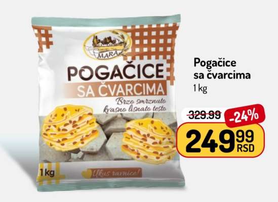Pogačice sa čvarcima