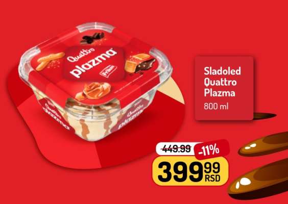 Sladoled Quattro Plazma