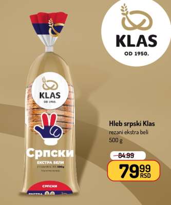 Hleb srpski Klas