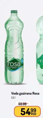 Voda gazirana Rosa