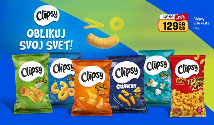 Chipsy više vrsta