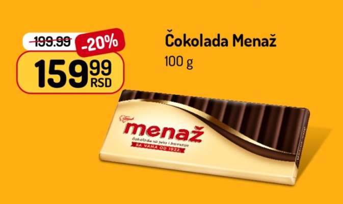 ČOKOLADA MENAŽ