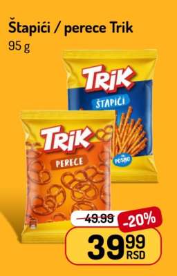 Štapići / perece Trik