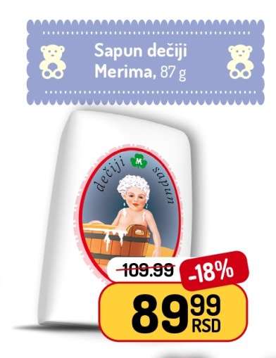 Sapun dečiji Merima 87 g