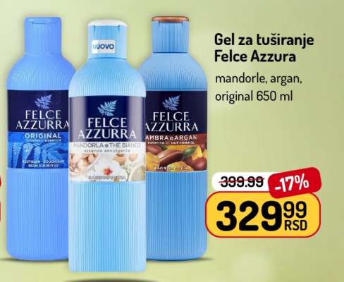 Gel za tuširanje Felce Azzura