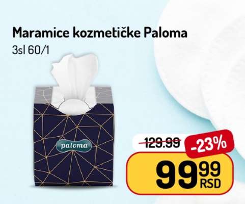 Maramice kozmetičke Paloma