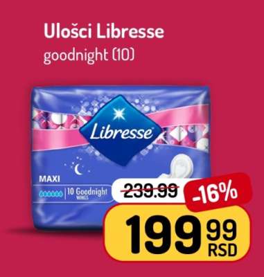 Ulošci Libresse goodnight (10)