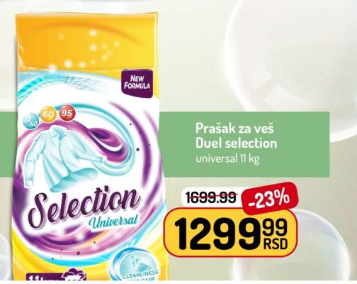 Prašak za veš Duel selection