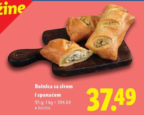 Rolnica sa sirom i spanaćem