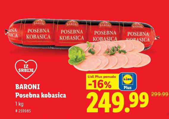 Baroni Posebna kobasica