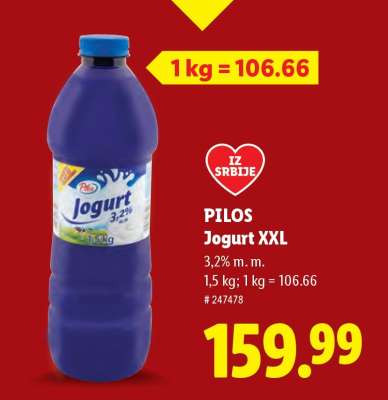 Pilos Jogurt XXL