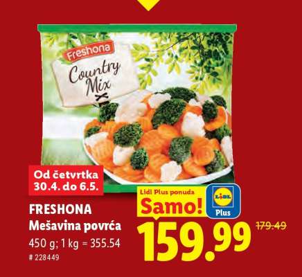 Freshona Mešavina povrća