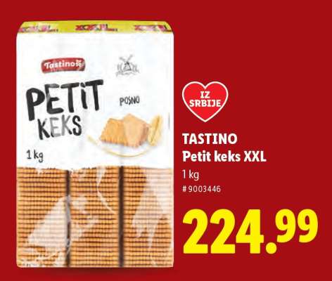 Tastino Petit keks XXL