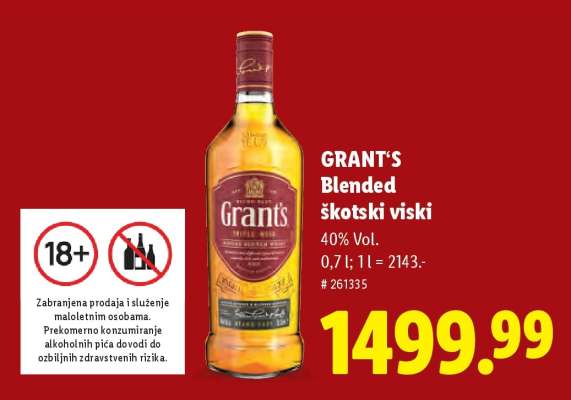 Grant's Blended Škotski viski