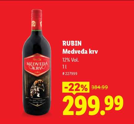 Rubin Medveđa krv