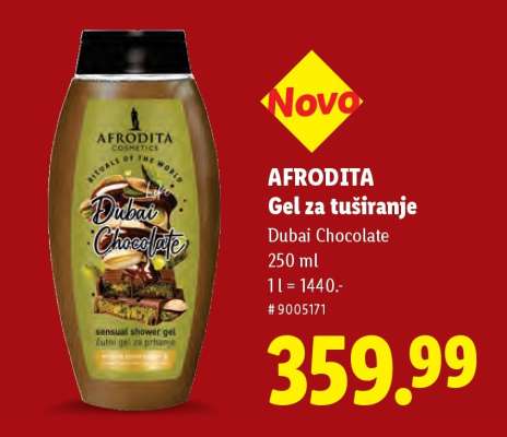AFRODITA Gel za tuširanje
