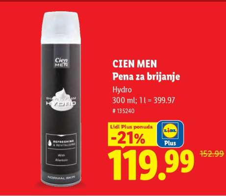 Cien Men Pena za brijanje