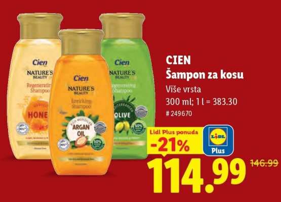 Cien Šampon za kosu