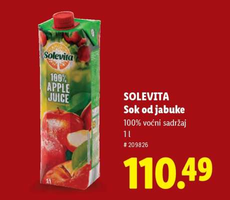 Solevita Sok od jabuke