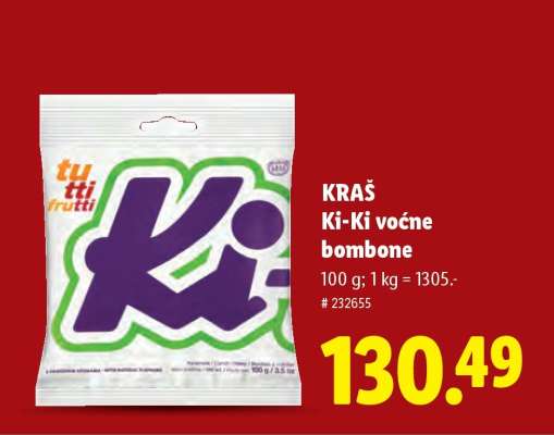 Kraš Ki-Ki voćne bombone