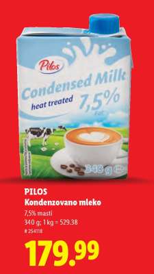 Pilos Kondenzovano mleko