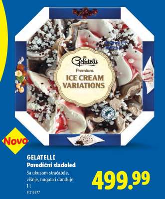Gelatelli Porodični sladoled