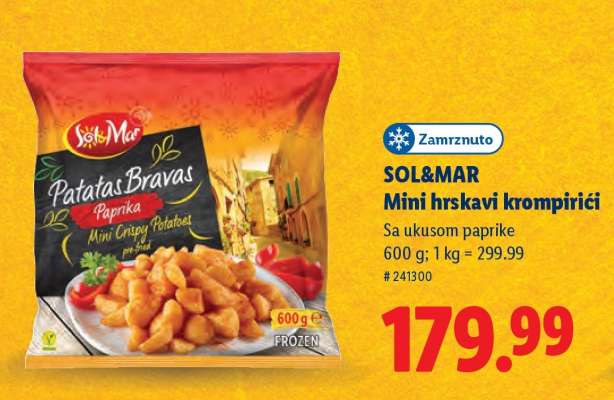 Sol&Mar Mini hrskavi krompirići