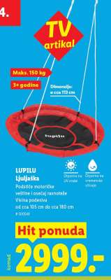 LUPILU Ljuljaška
