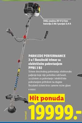 PARKSIDE PERFORMANCE 3 u 1 Benzinski trimer