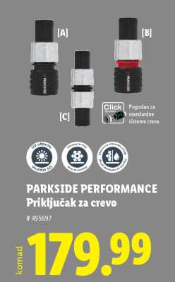 PARKSIDE PERFORMANCE Priključak za crevo