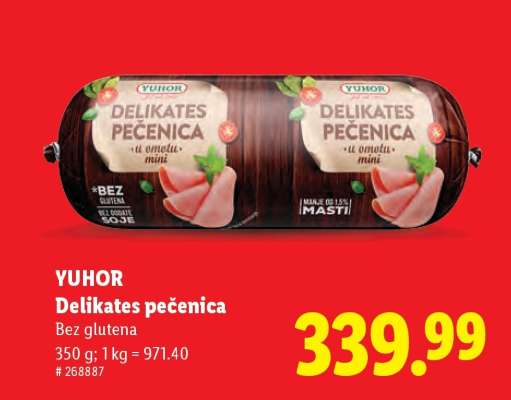 Yuhor Delikates pečenica