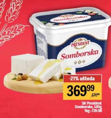 Sir President Somborska 500g