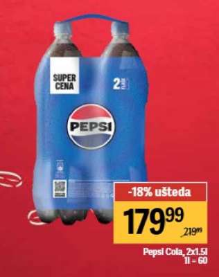 Pepsi Cola, 2x1.5l