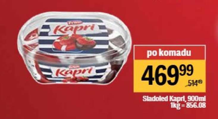 Sladoled Kapri
