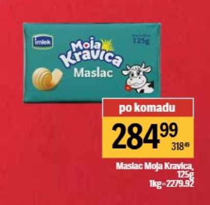Maslac Moja Kravica 125g