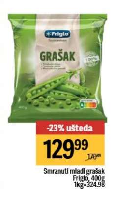 Smrznuti mladi grašak