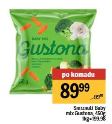 Smrznuti Baby mix Gustona, 450g