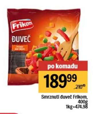 Smrznuti đuveč Frikom 400g