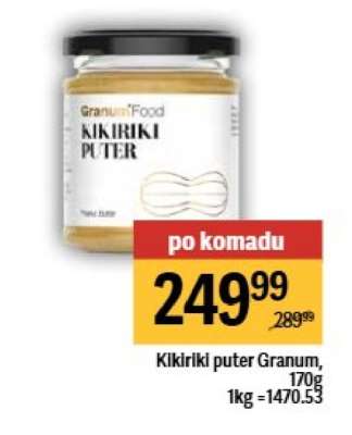 Kikiriki puter Granum