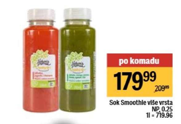 Sok Smoothie više vrsta