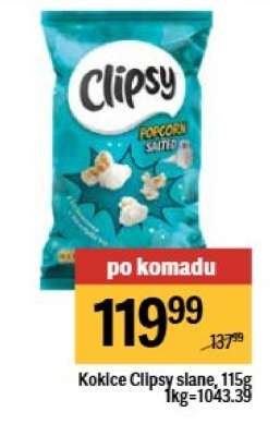 Kokice Clipsy slane, 115g