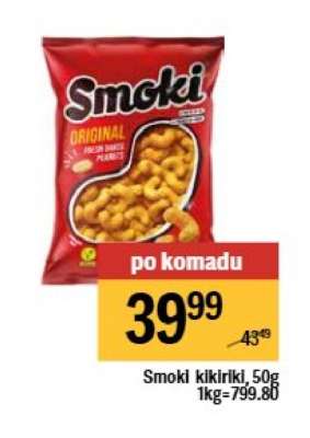 SMOKI kikiriki 50g