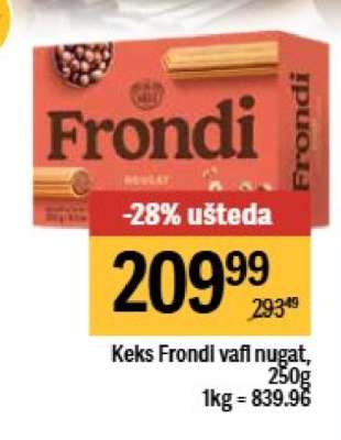 Keks Frondi vafl nugat