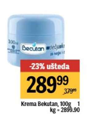 Krema Bekutan , 100g