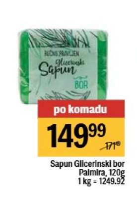 Sapun Glicerinski bor