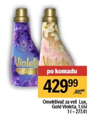 Omekšivač za veš Lux, Gold Violeta, 1.55l