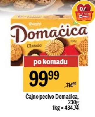 Čajno pecivo Domaćica 230g